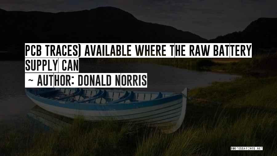 Donald Norris Quotes 2246659