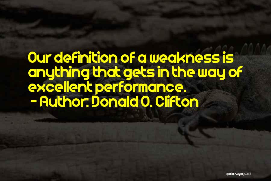 Donald O. Clifton Quotes 2054129