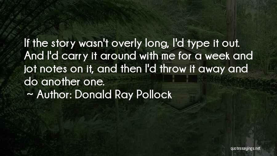 Donald Ray Pollock Quotes 2142020