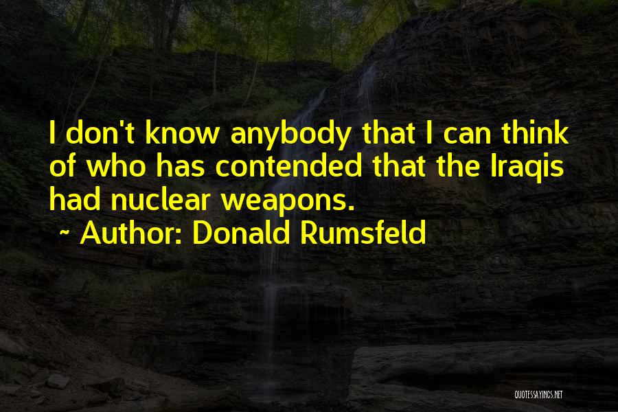 Donald Rumsfeld Quotes 867874