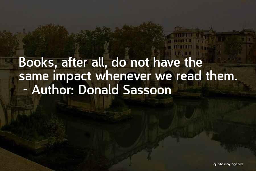 Donald Sassoon Quotes 1743517