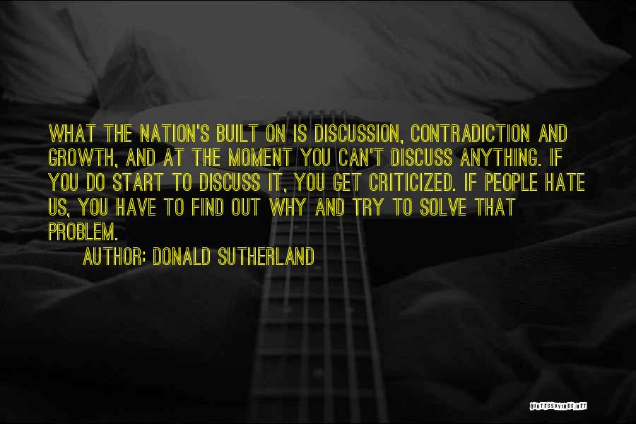 Donald Sutherland Quotes 2010407