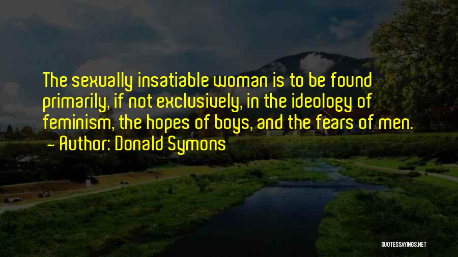 Donald Symons Quotes 1430719