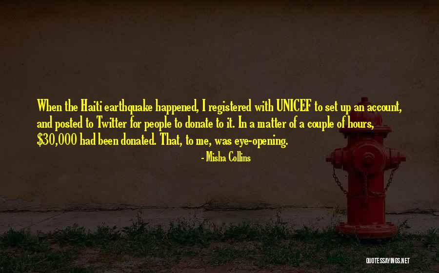 Donate To Others Quotes By Misha Collins Donate To Others Quotes By Misha Collins