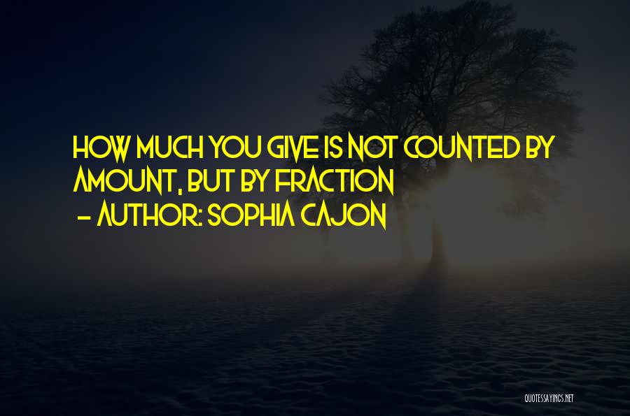 Donations Quotes By Sophia Cajon