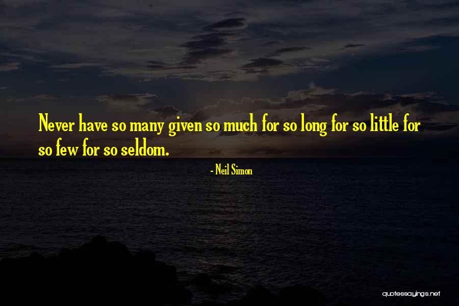 Donative Promise Quotes By Neil Simon Donative Promise Quotes By Neil Simon