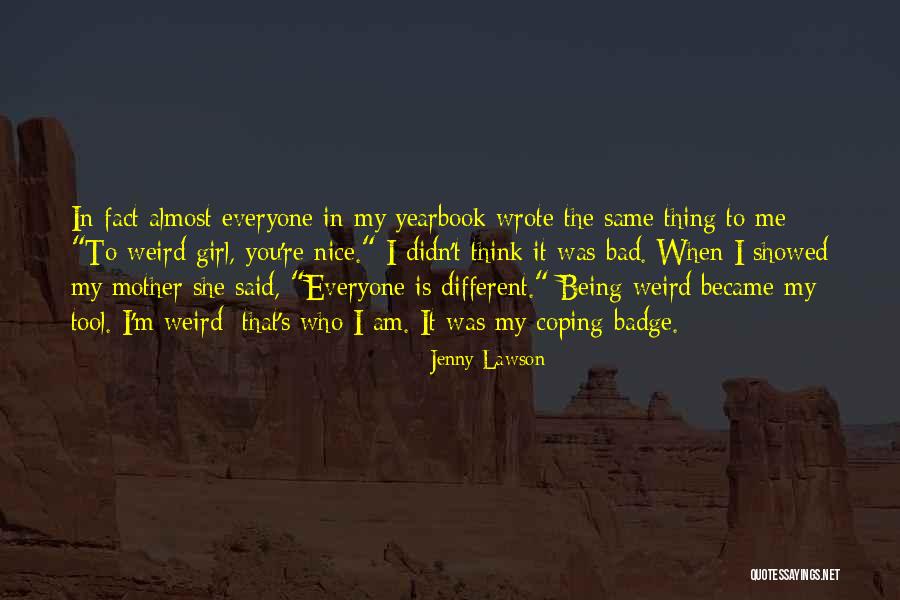 Done Being Nice To Everyone Quotes By Jenny Lawson Done Being Nice To Everyone Quotes By Jenny Lawson