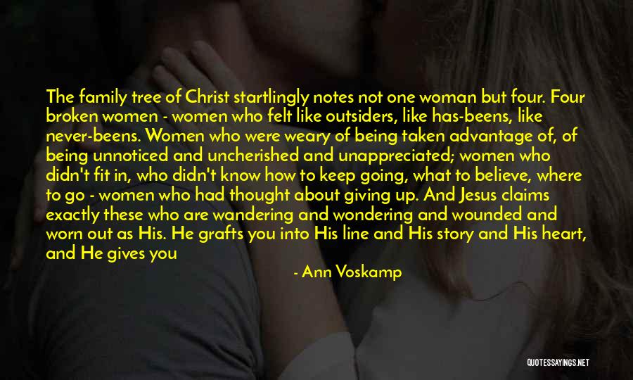 Done Being Taken Advantage Of Quotes By Ann Voskamp