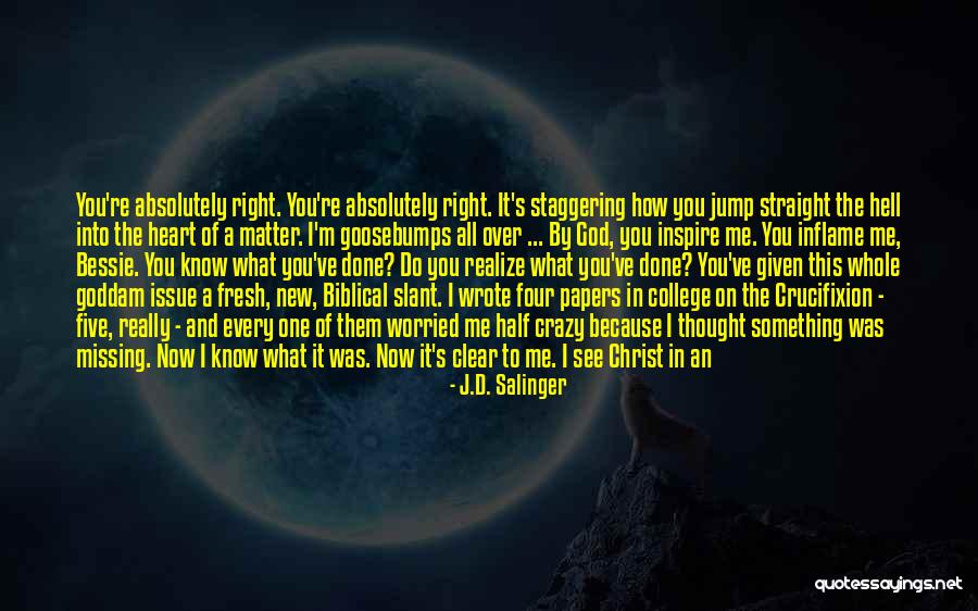 Done Missing You Quotes By J.D. Salinger Done Missing You Quotes By J.D. Salinger