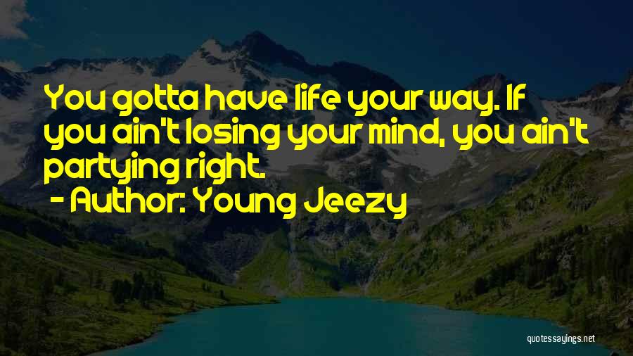 Done Partying Quotes By Young Jeezy