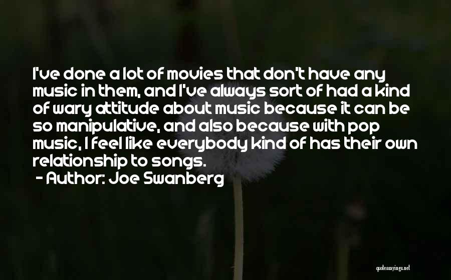 Done Relationship Quotes By Joe Swanberg