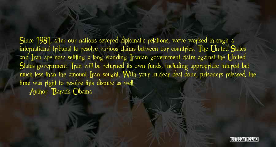 Done Settling Quotes By Barack Obama