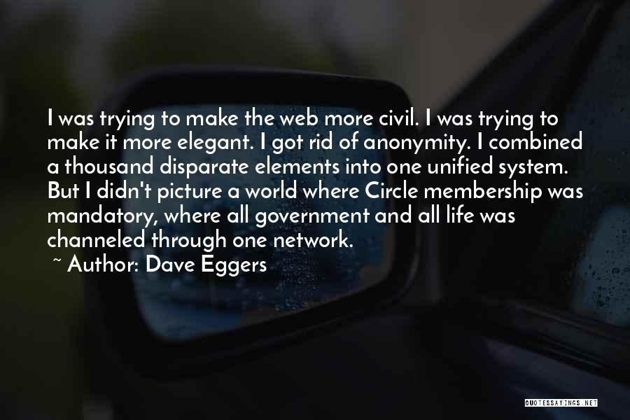 Done Trying Picture Quotes By Dave Eggers
