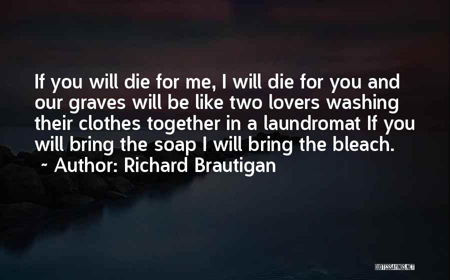 Done Washing Clothes Quotes By Richard Brautigan
