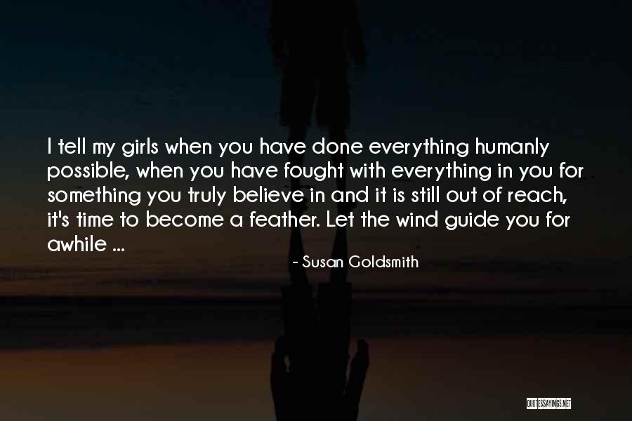 Done With Everything Quotes By Susan Goldsmith