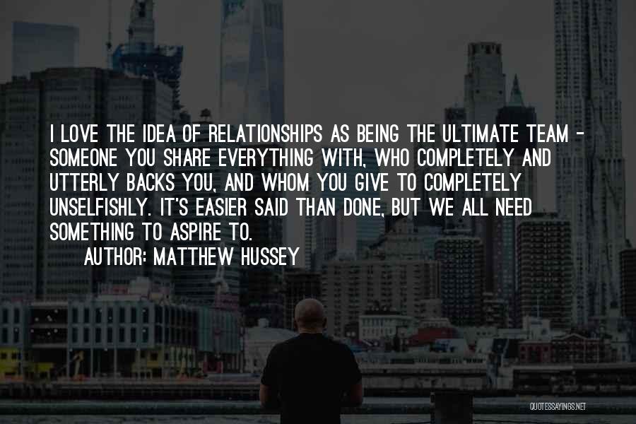 Done With Relationships Quotes By Matthew Hussey