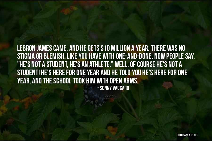 Done With School Quotes By Sonny Vaccaro