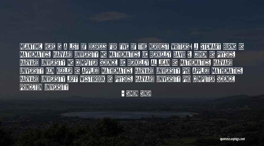 Done With The Bs Quotes By Simon Singh Done With The Bs Quotes By Simon Singh