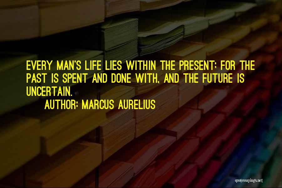 Done With The Past Quotes By Marcus Aurelius