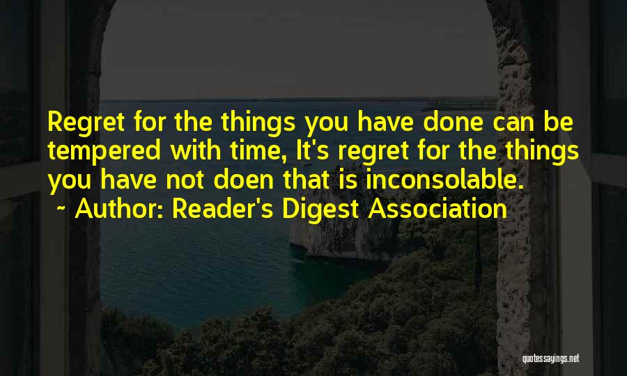 Done With You Quotes By Reader's Digest Association