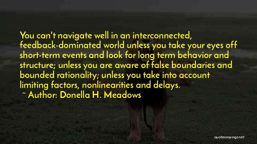 Donella H. Meadows Quotes 2141271