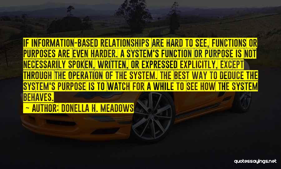 Donella H. Meadows Quotes 97437