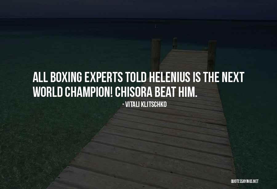 Donelson Middle School Quotes By Vitali Klitschko Donelson Middle School Quotes By Vitali Klitschko