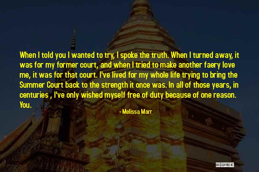 Donia Quotes By Melissa Marr Donia Quotes By Melissa Marr