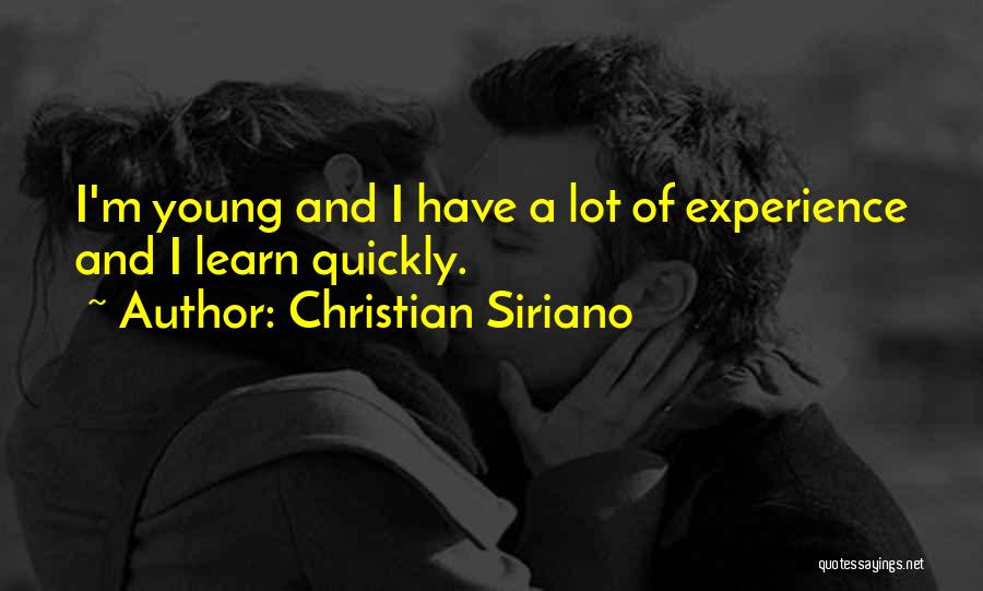 Donkere Ontlasting Quotes By Christian Siriano