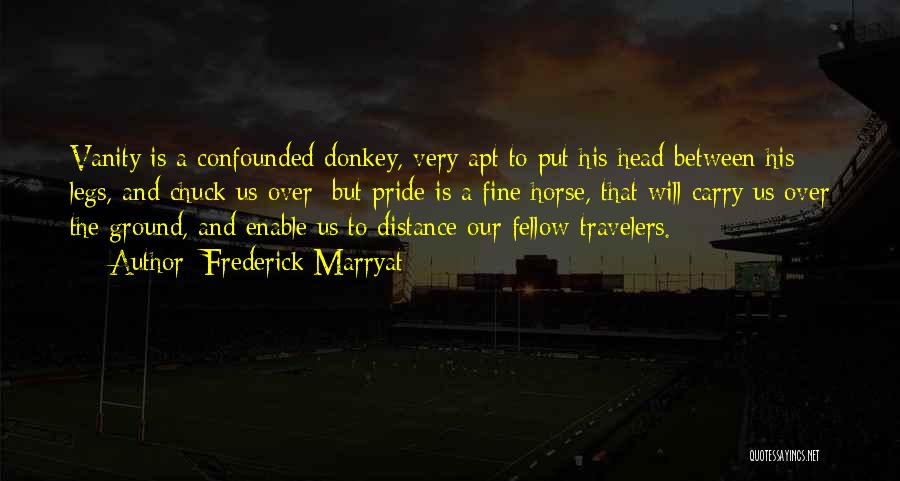 Donkey Quotes By Frederick Marryat