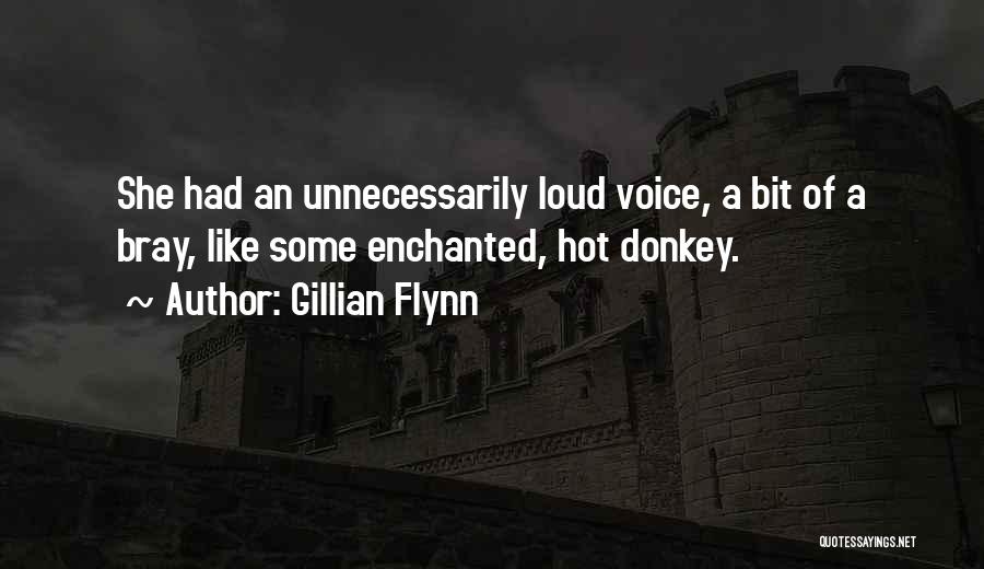 Donkey Quotes By Gillian Flynn