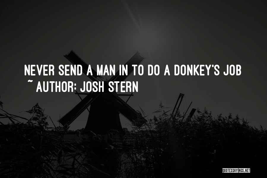 Donkey Quotes By Josh Stern