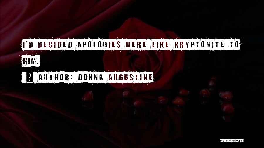 Donna Augustine Quotes 104507