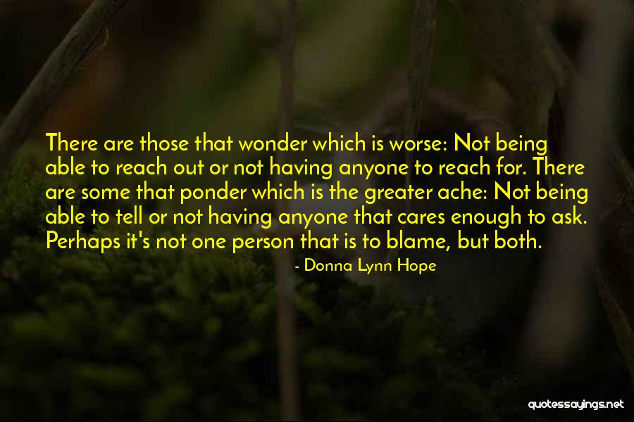 Donna Quotes By Donna Lynn Hope