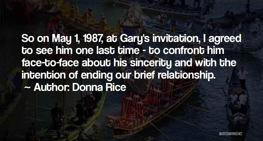 Donna Rice Quotes 1096604