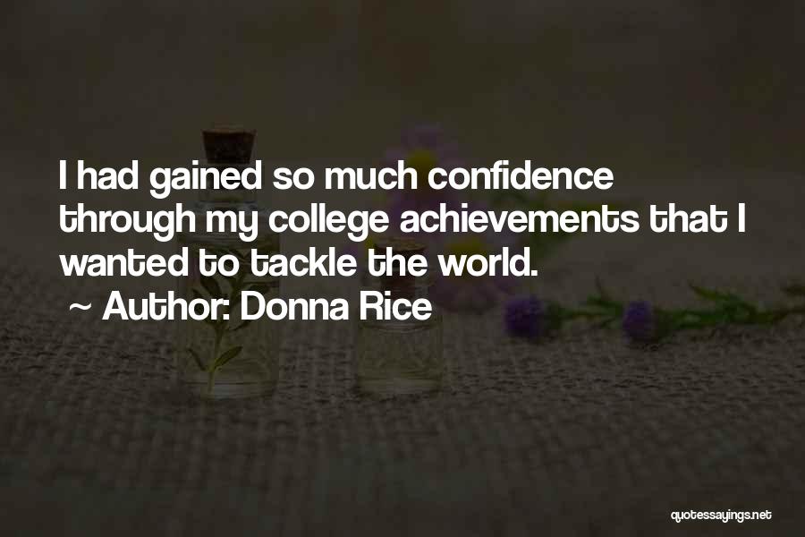 Donna Rice Quotes 2105136