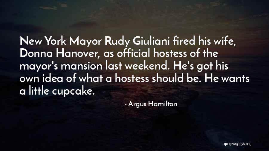Donna's Quotes By Argus Hamilton Donna's Quotes By Argus Hamilton