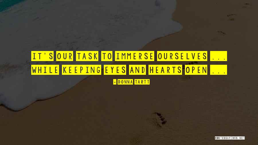 Donna's Quotes By Donna Tartt Donna's Quotes By Donna Tartt