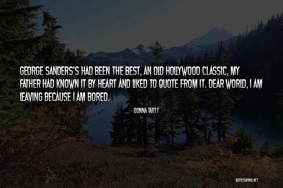 Donna's Quotes By Donna Tartt Donna's Quotes By Donna Tartt