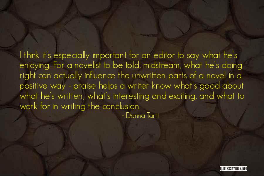 Donna's Quotes By Donna Tartt Donna's Quotes By Donna Tartt