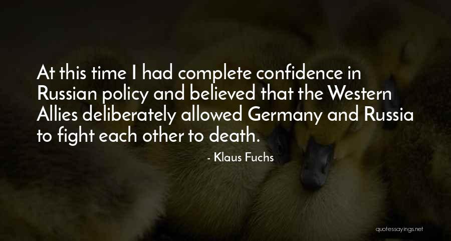 Donnerstag Auf Quotes By Klaus Fuchs Donnerstag Auf Quotes By Klaus Fuchs