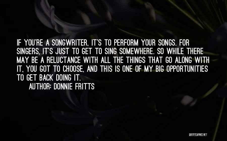 Donnie Fritts Quotes 152283
