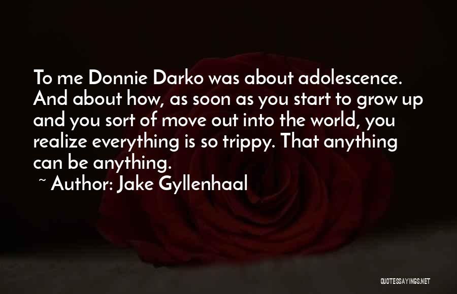 Donnie Quotes By Jake Gyllenhaal