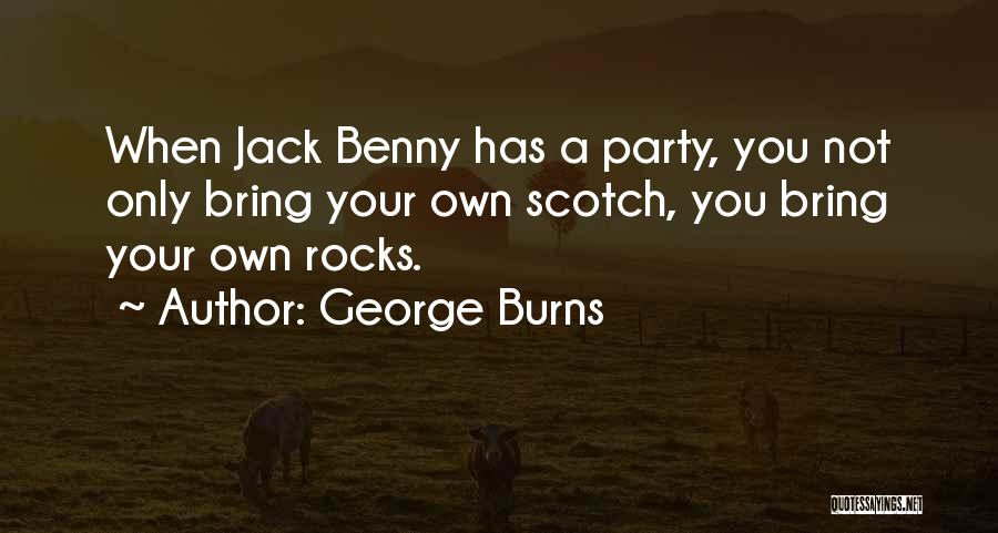 Donnita Jones Quotes By George Burns