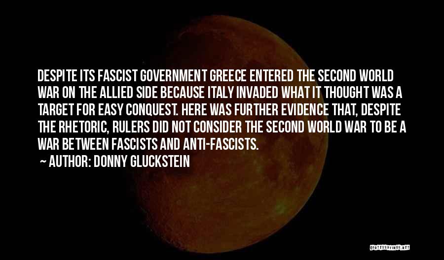 Donny Quotes By Donny Gluckstein