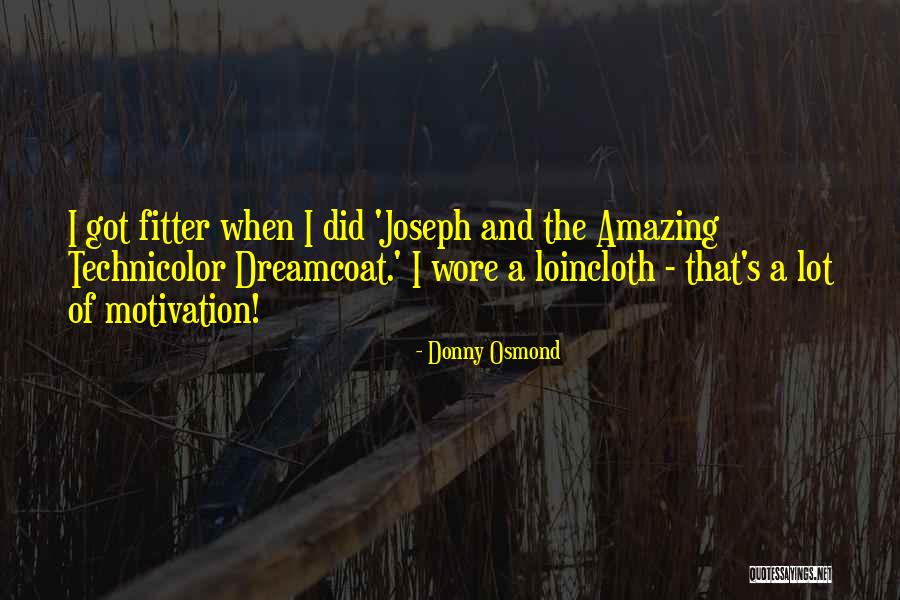 Donny Quotes By Donny Osmond