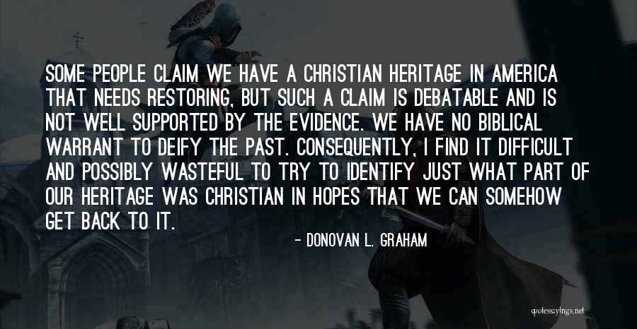 Donovan L. Graham Quotes 1421561