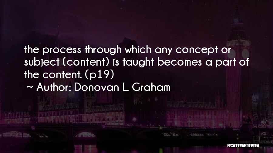 Donovan L. Graham Quotes 659139