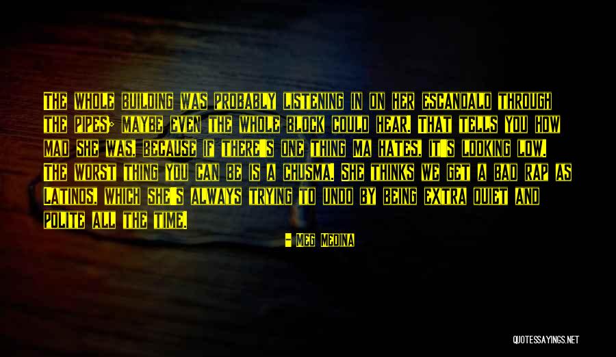 Donovans Salvage Quotes By Meg Medina Donovans Salvage Quotes By Meg Medina