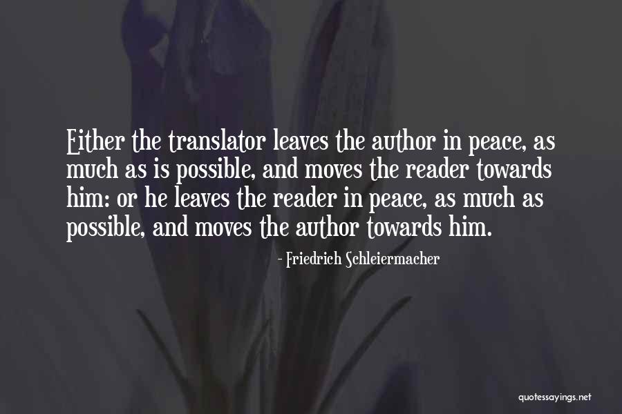 Donskoy Tennis Quotes By Friedrich Schleiermacher Donskoy Tennis Quotes By Friedrich Schleiermacher